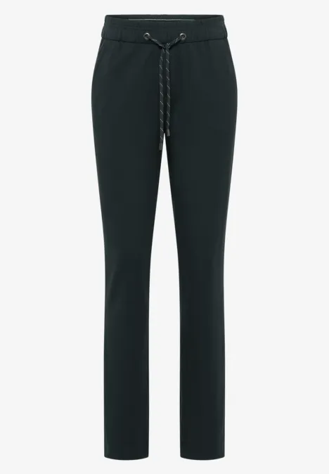 Casual Fit Hose ink green