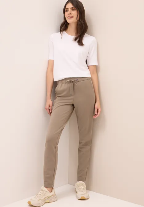 Casual Fit Hose natural taupe