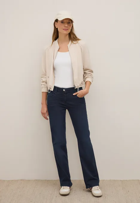 Wide Leg Jeans blue black random wash