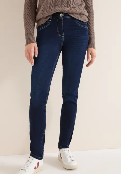 Jeans im Skinny Fit Dark blue wash