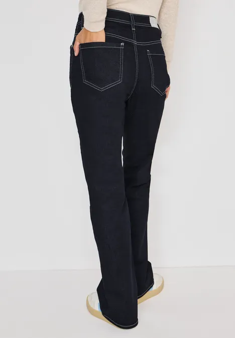 Rinsed Bootcut Jeans rinsed wash