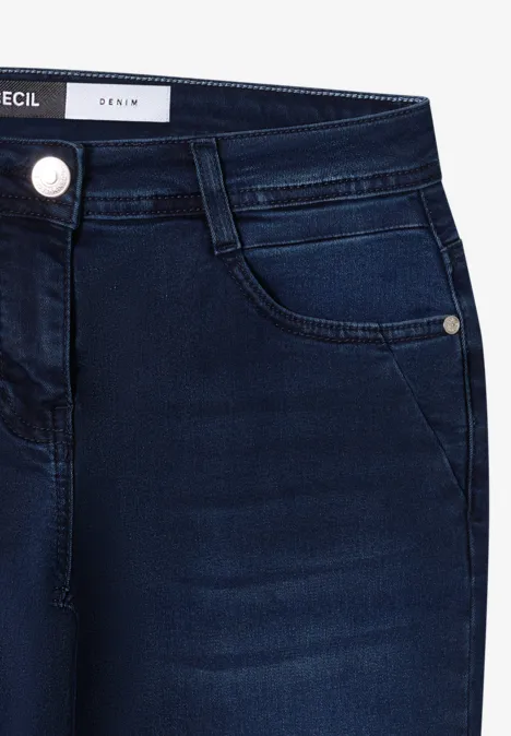 Jeans Slim Fit blue black random wash
