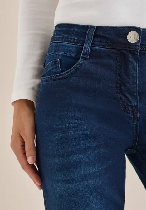 Jeans Slim Fit blue black random wash