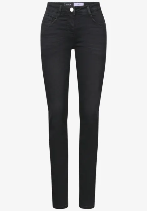 Casual Fit Jeans dark grey washed