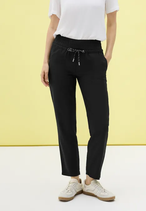 Loose Fit Hose Black