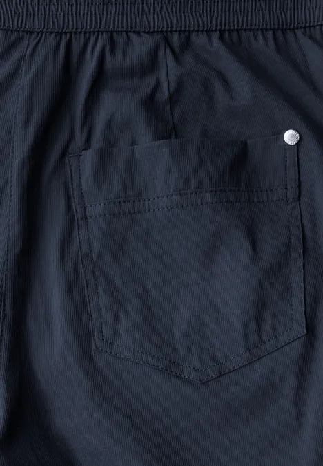 Gestreifte Cargo Hose urban navy blue