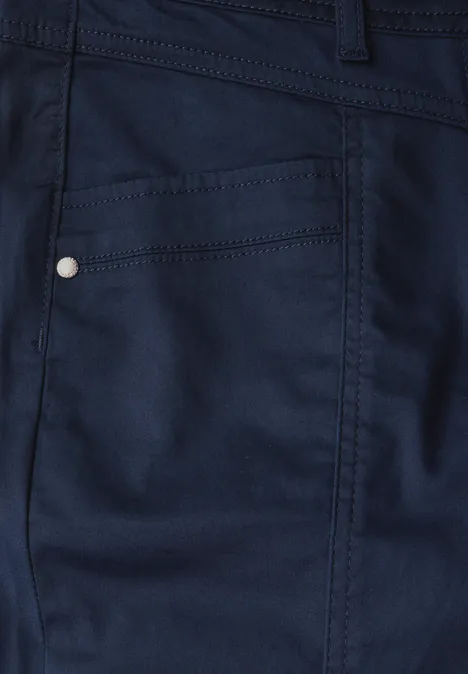 7/8 Straight Leg Hose urban navy blue