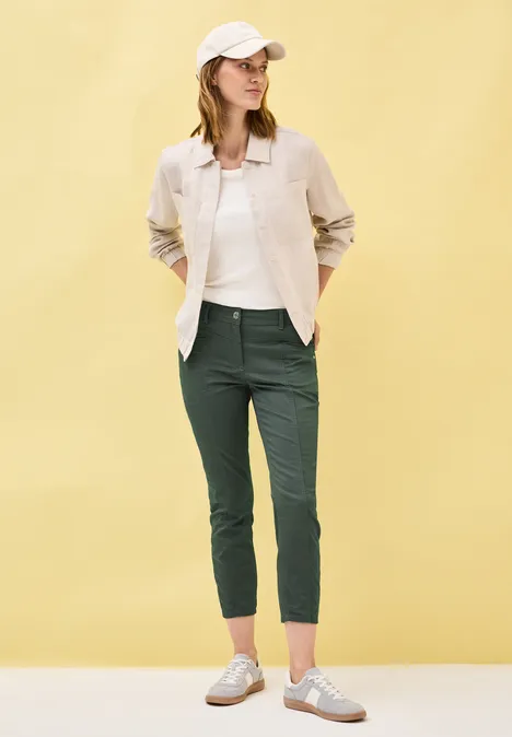 7/8 Straight Leg Hose dark balmy khaki