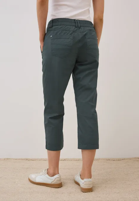 3/4 Hose im Casual Fit slate khaki