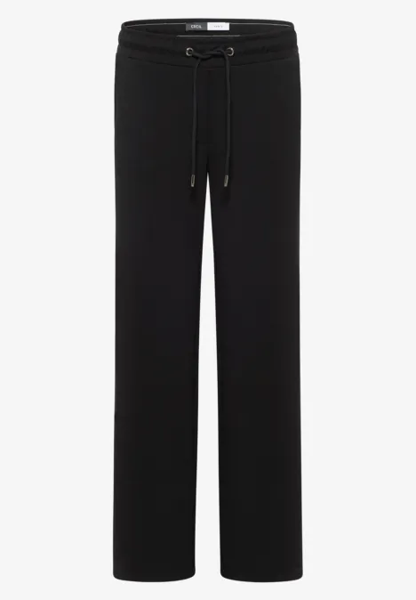 Broeken met wijde pijpen Black