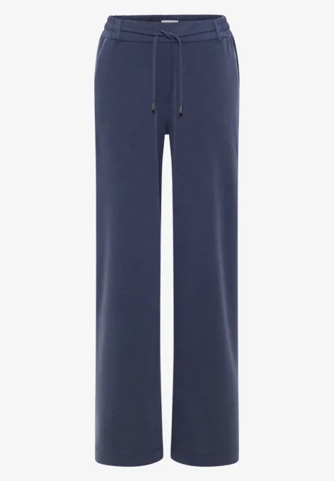 Wide Leg Hose urban dark blue