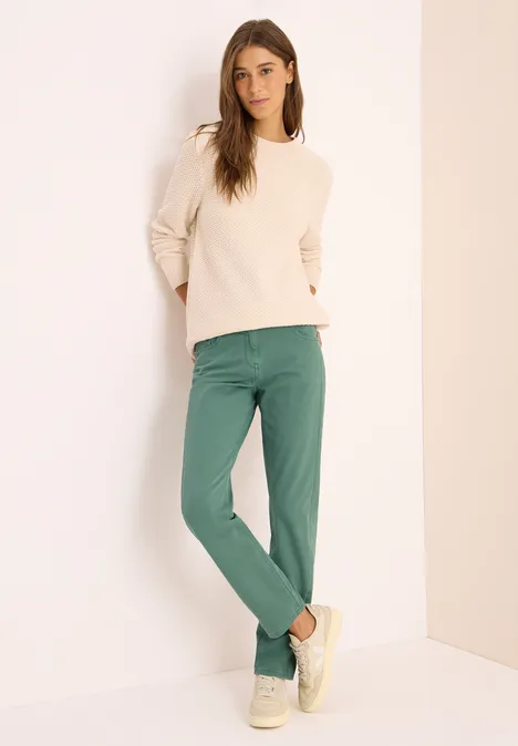 Casual Fit Jeans jewel green