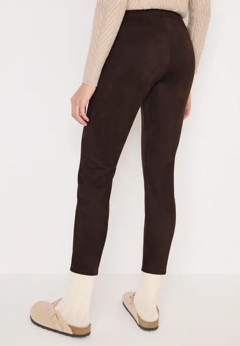 Veloursleggings tartufo brown