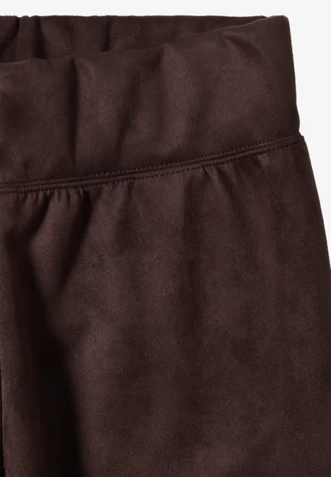 Veloursleggings tartufo brown