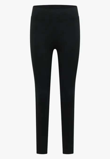 Leggings mit Glitzer-Tape Black