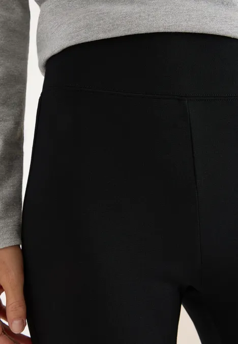 Leggings mit Glitzer-Tape Black