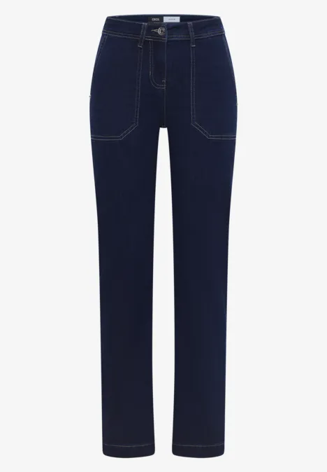 Bootcut Jeans rinsed wash