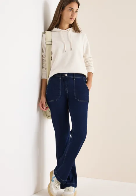Bootcut Jeans rinsed wash