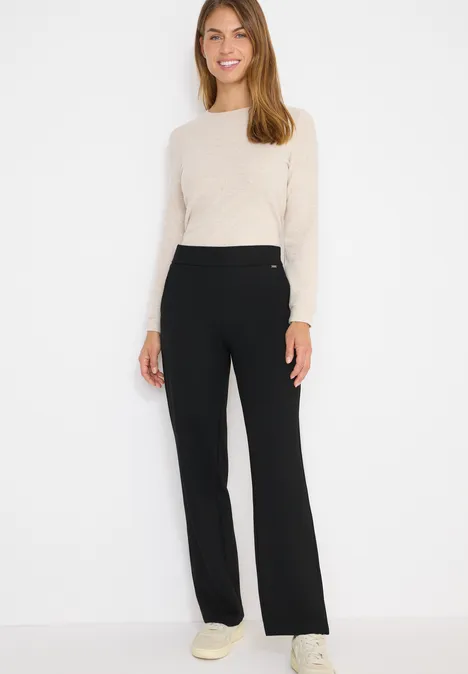 Straight Leg Hose Black