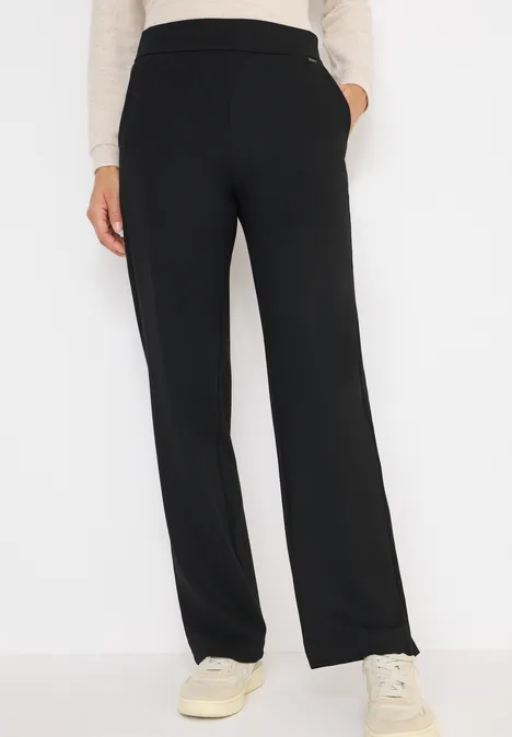 Straight Leg Hose Black