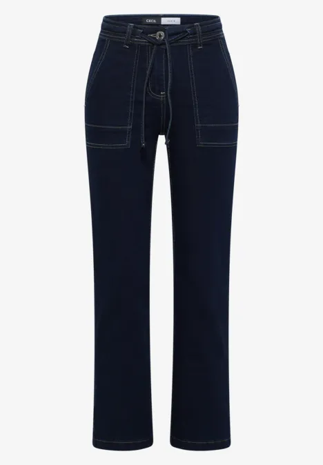 Rinsed Bootcut Jeans rinsed wash