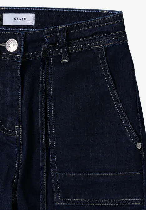 Rinsed Bootcut Jeans rinsed wash