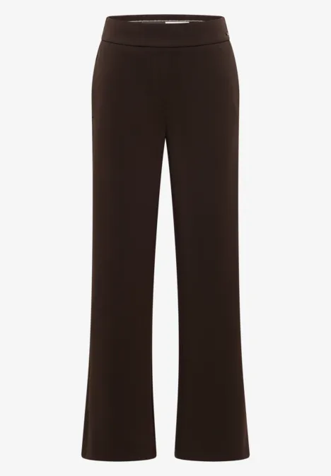 Softe Hose mit Gallostreifen tartufo brown