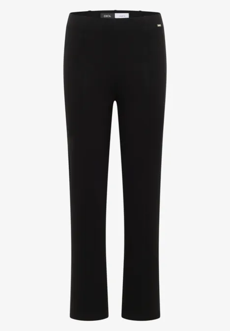 Bootcut Hose Black