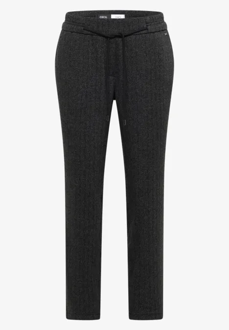 Casual broek Black Casual broek Black