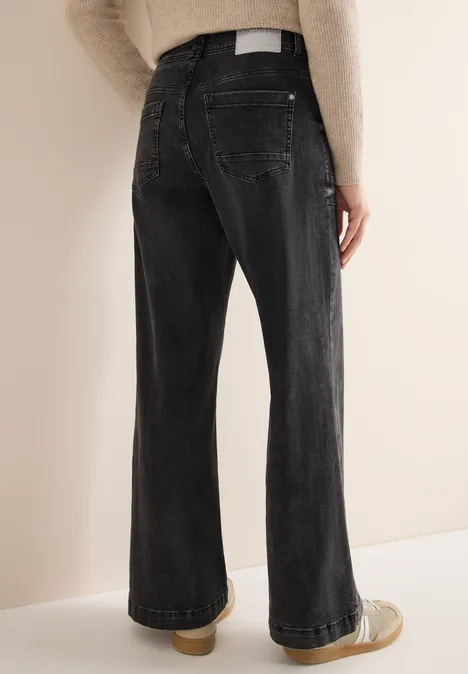 Wide Legs Jeans dark grey washed Wide Legs Jeans dark grey washed