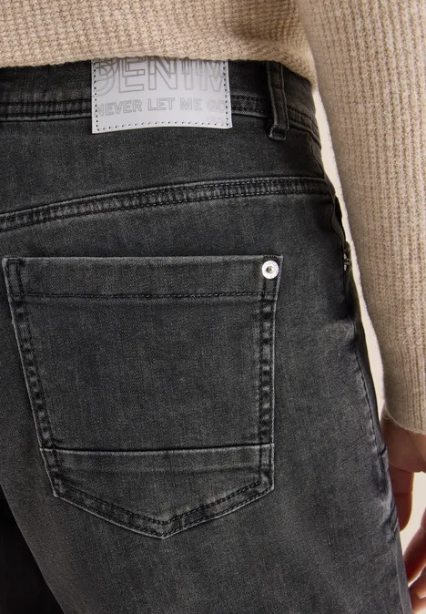 Wide Legs Jeans dark grey washed Wide Legs Jeans dark grey washed
