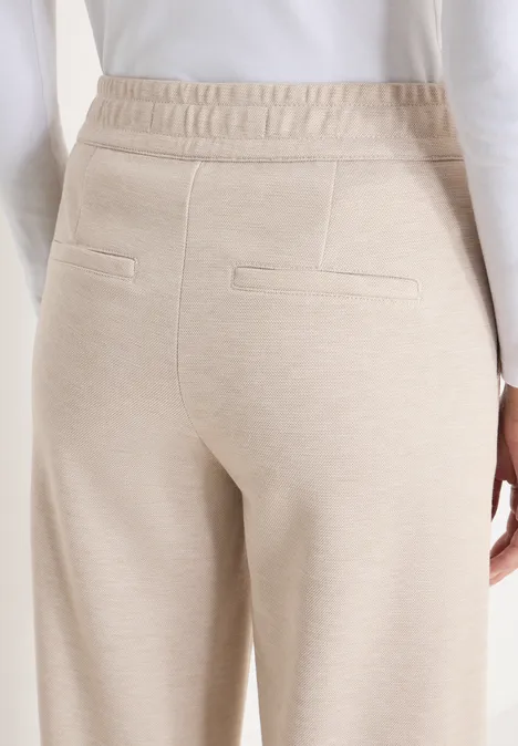 Wide Leg Hose desert beige melange Wide Leg Hose desert beige melange