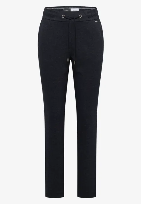 Broek met smalle pijpen universal blue