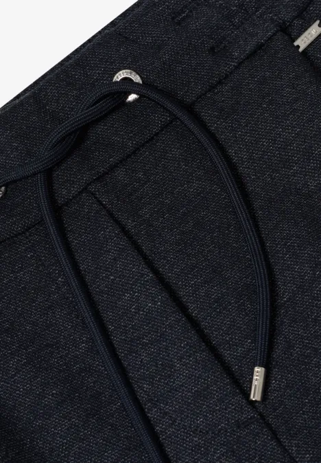 Broek met smalle pijpen universal blue