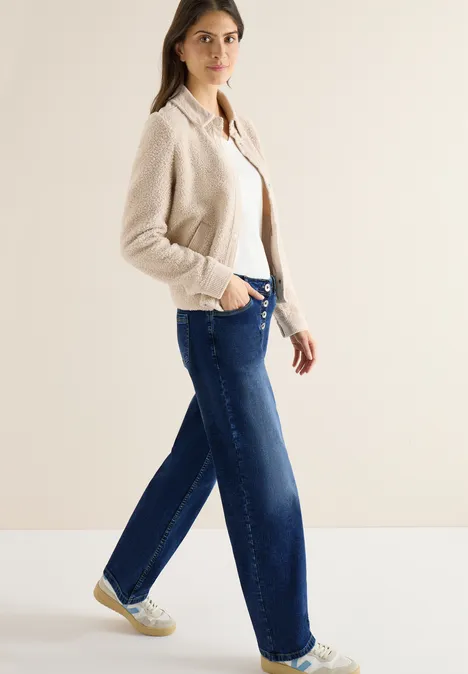 Wide Leg Jeans mid blue wash Wide Leg Jeans mid blue wash