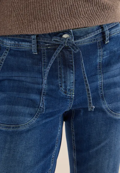 Straight Legs jeans mid blue wash