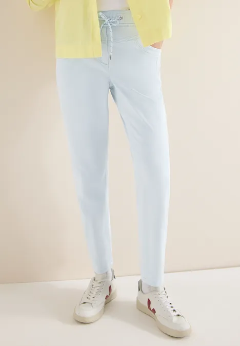 Washed-Look Hose diamond blue