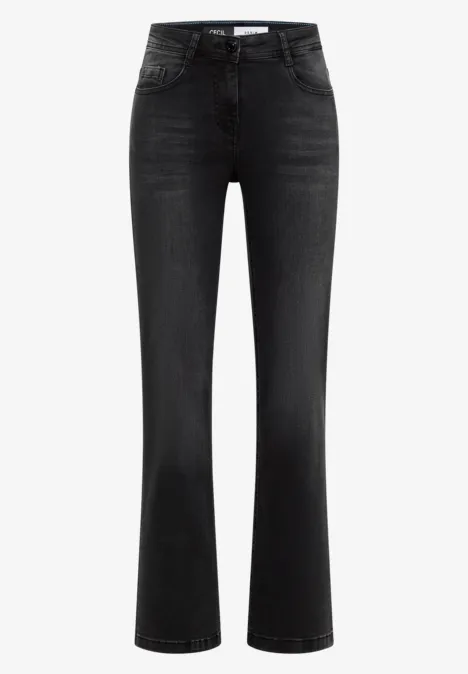 Bootcut Jeans black washed