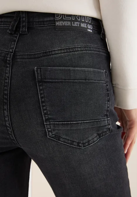 Bootcut Jeans black washed
