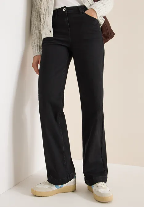 Wide Legs Jeans Black Wide Legs Jeans Black