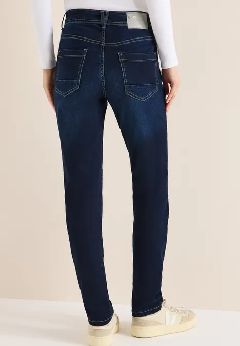 Slim Leg Jeans Dark blue wash
