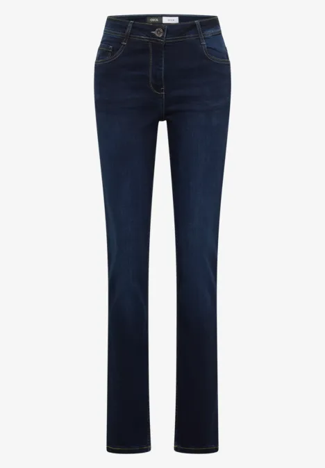 Slim Leg Jeans Dark blue wash