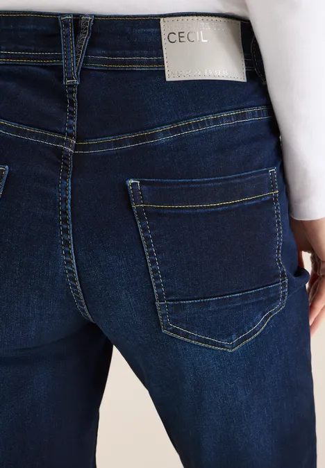 Slim Leg Jeans Dark blue wash