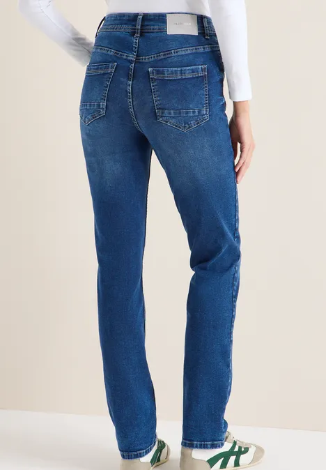 Wide Leg Jeans mid blue wash Wide Leg Jeans mid blue wash