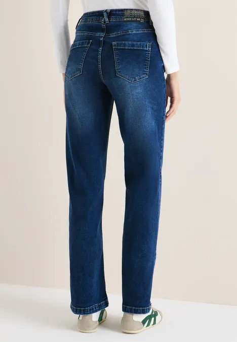 Wide Leg Jeans mid blue wash Wide Leg Jeans mid blue wash