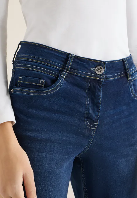 Wide Leg Jeans Dark blue wash Wide Leg Jeans Dark blue wash