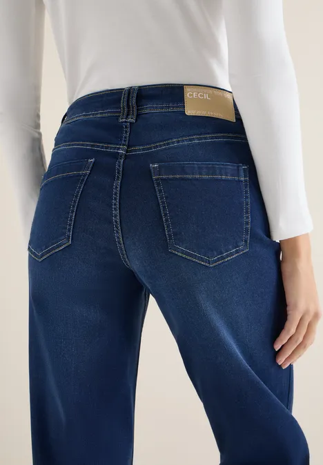 Wide Leg Jeans Dark blue wash Wide Leg Jeans Dark blue wash