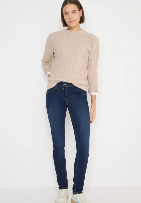 Straight Leg Jeans Dark blue wash Straight Leg Jeans Dark blue wash