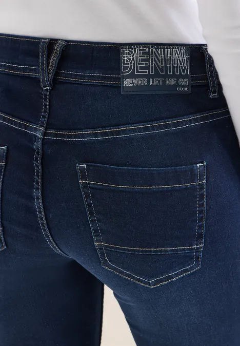 Straight Leg Jeans Dark blue wash Straight Leg Jeans Dark blue wash