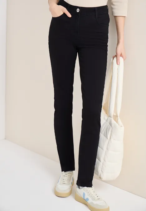 Slim Leg Jeans Black